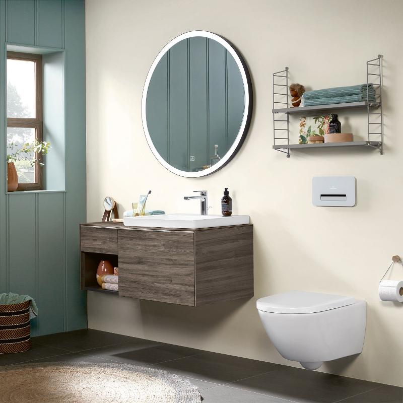 Villeroy & Boch Subway 3.0 lavabo 60 cm, avec 1 trou pour robinetterie, avec trop-plein