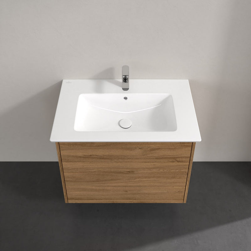 Villeroy & Boch Finero meuble sous-vasque 80 cm avec meuble sous-vasque, 2 compartiments coulissants