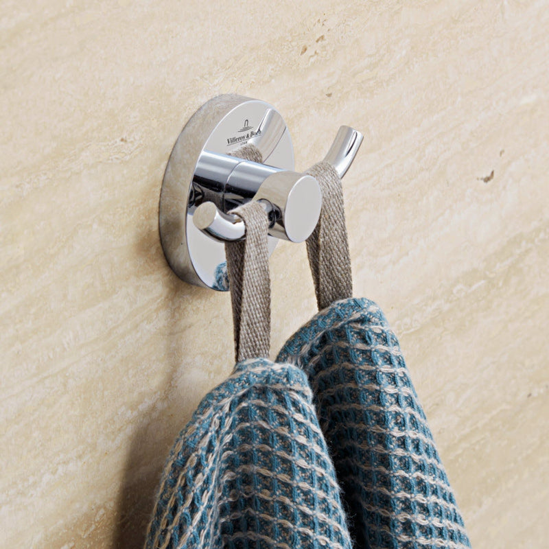 Villeroy & Boch Elements - Crochet porte-serviettes double Tender