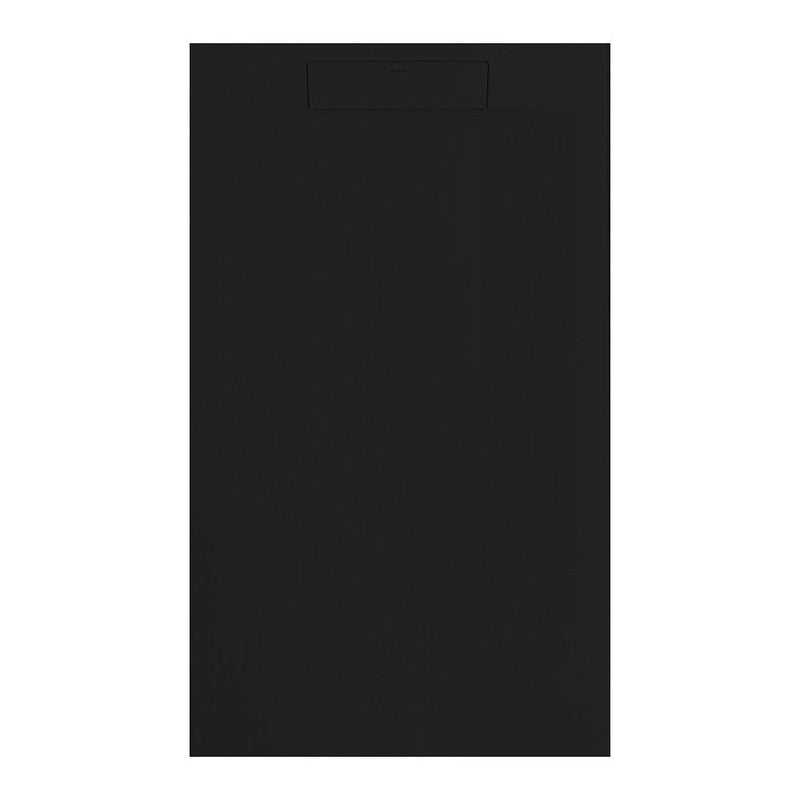 Receveur de douche SUEZ surface ardoisée noir - Le Monde du Bain