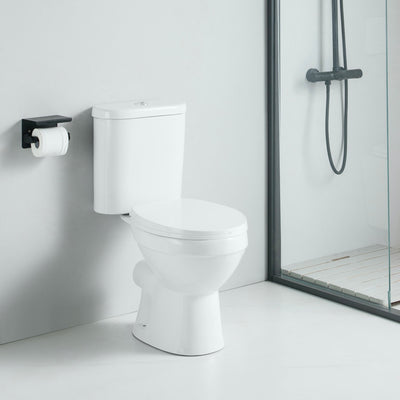Vue de profil Toilette WC posé OBERA en céramique