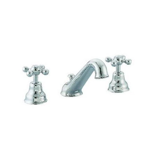 Robinet mélangeur lavabo rétro trois trous CISAL ARCANA pour salle de bain ancienne