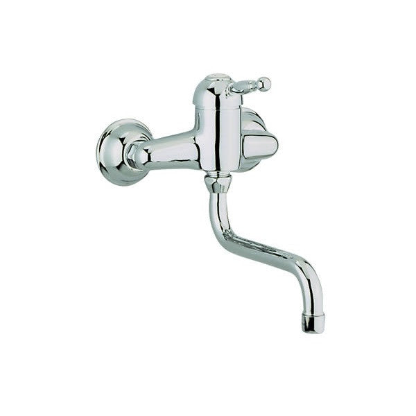 Robinet mitigeur évier mural cuisine CISAL ARCANA ROYAL - Le Monde du Bain | Commun