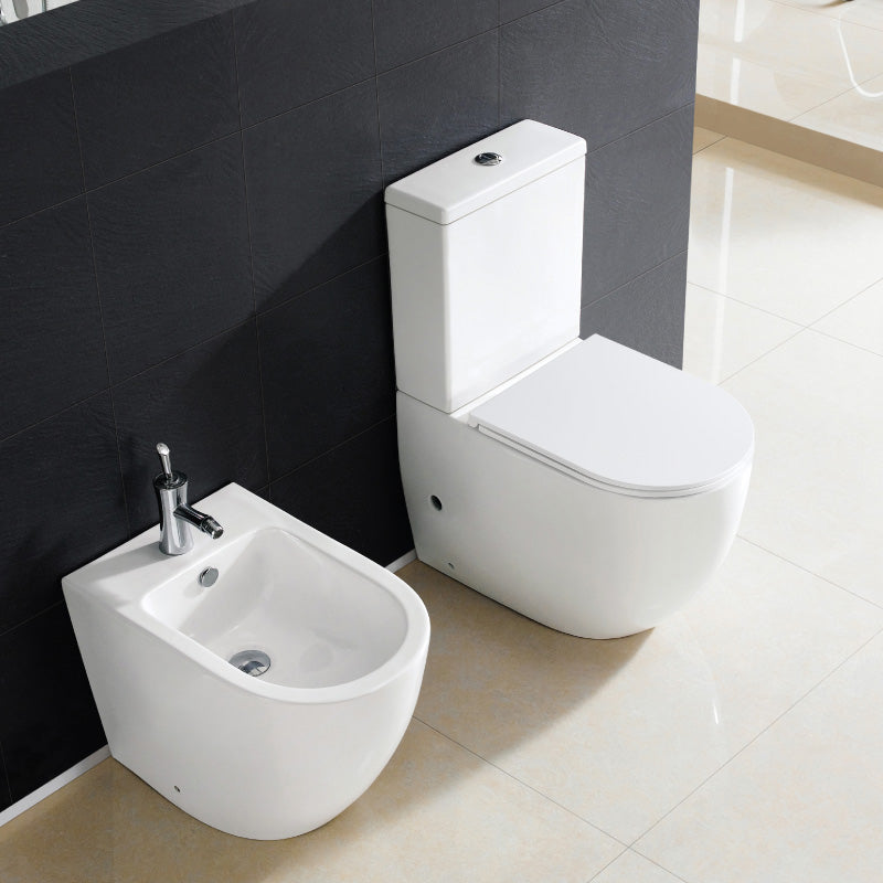 Toilette WC à poser GENOVA en céramique - Le Monde du Bain