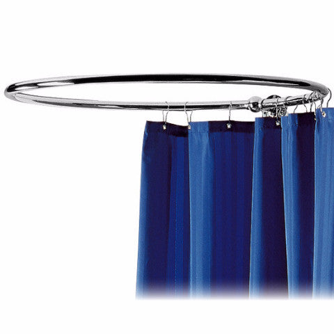 Barre de rideaux de douche CURTISS ronde - Le Monde du Bain