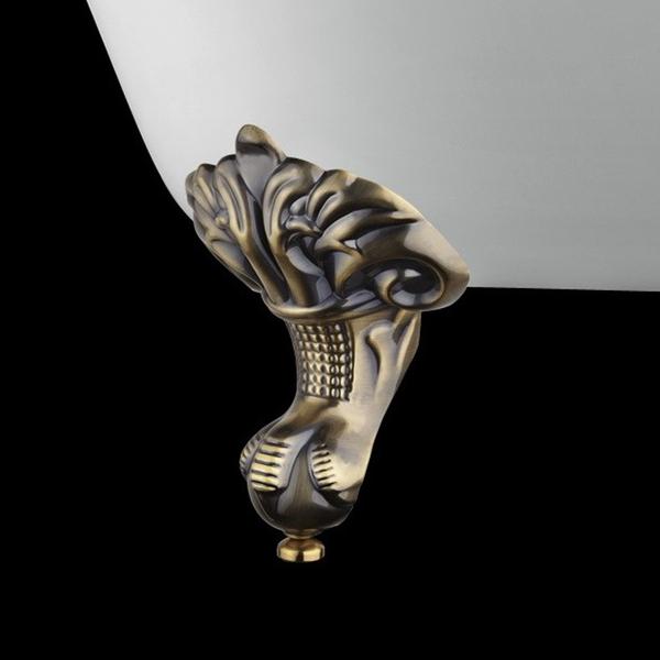 Baignoire ancienne BALMAIN Blanche - Le Monde du Bain | Pieds d&