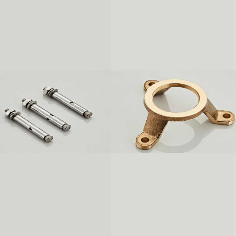 Robinet mitigeur bain/douche sur pied PILOS noir mat