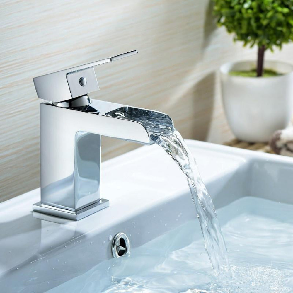 Robinet Salle de Bain Robinet Lavabo Noir Mat Mitigeur Lavabo pour Vasque à Poser Mélangeur Lave Main Acier Inox Anti-oxydation sans Plomb
