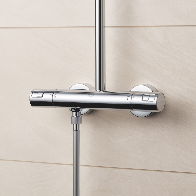 GROHE Vitalio Start 250 Cube Système de douche - thermostat inclus