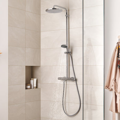 GROHE Vitalio Start System 250, Système de douche avec robinetterie thermostatique - Le Monde du Bain