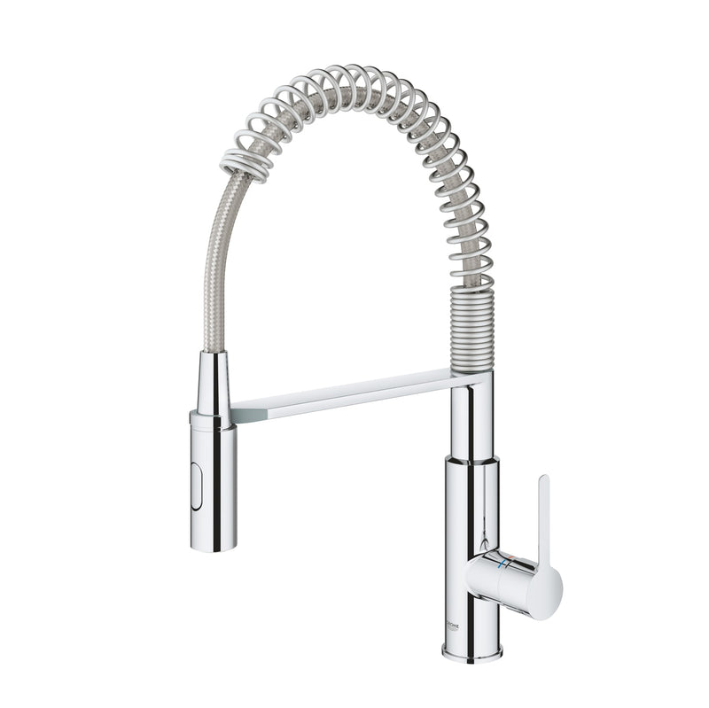 GROHE Get Mitigeur monocommande pour évier avec douchette professionnelle