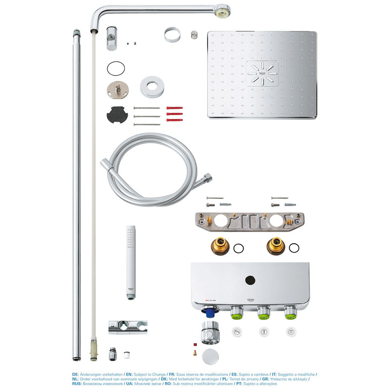 GROHE Euphoria SmartControl Système 310 Cube Duo