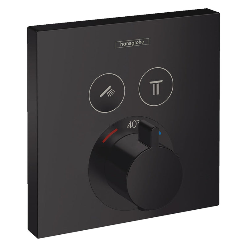 hansgrohe ShowerSelect Thermostat encastré pour 2 consommateurs