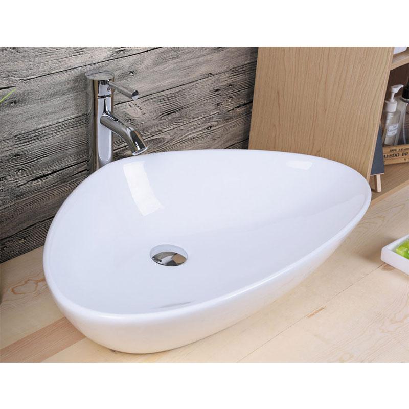 Vasque à poser en céramique BERGAMO blanc - Le Monde du Bain