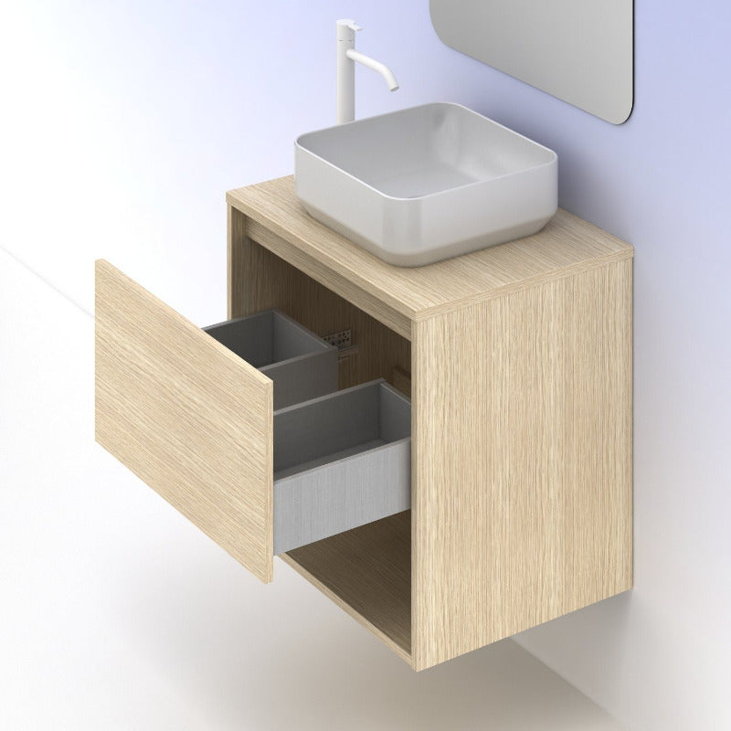 Meuble salle de bain NIWA 60 cm. Chêne sablé