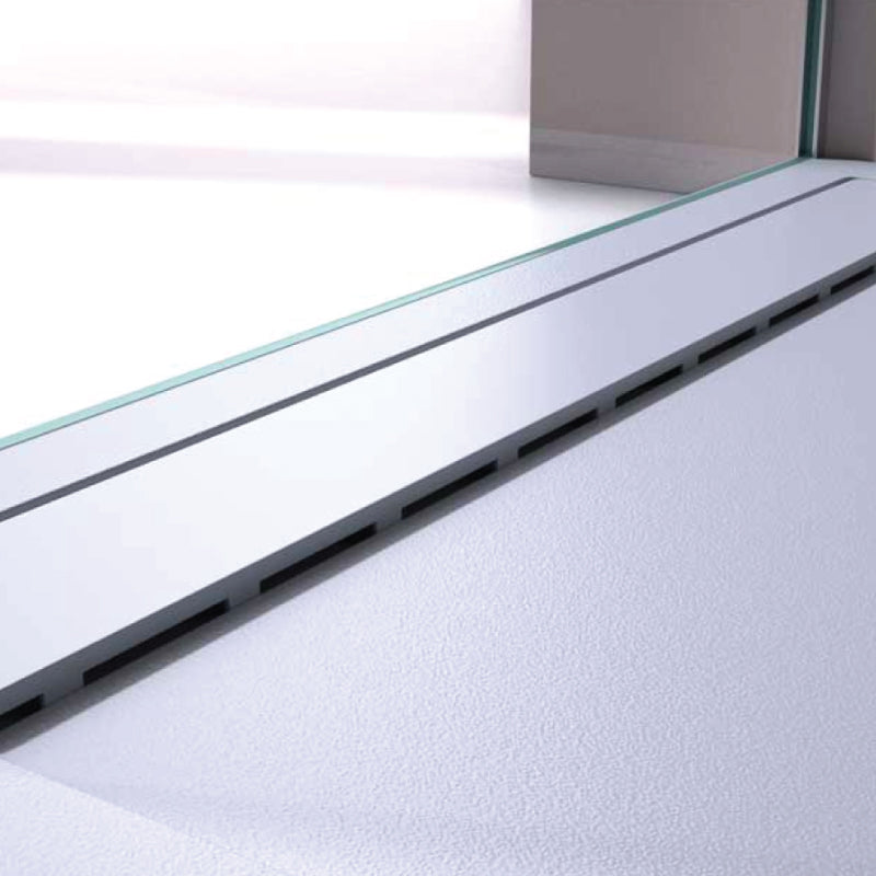 Receveur de douche résine surface ardoisée SMART beige -Le Monde du Bain